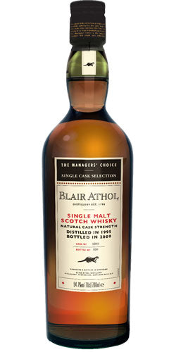 Blair Athol 1995 (B. 2009) The Managers' Choice Scotch Whisky | 700ML at CaskCartel.com