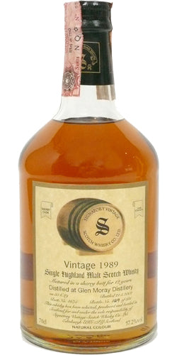 Glen Moray 11 Year Old(D.1989 B.2001)Signatory Vintage Scotch Whisky | 700ML at CaskCartel.com