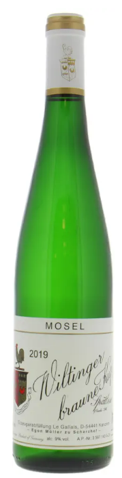 2019 | Weingut Egon Müller | Wiltinger Braune Kupp Riesling Spatlase at CaskCartel.com