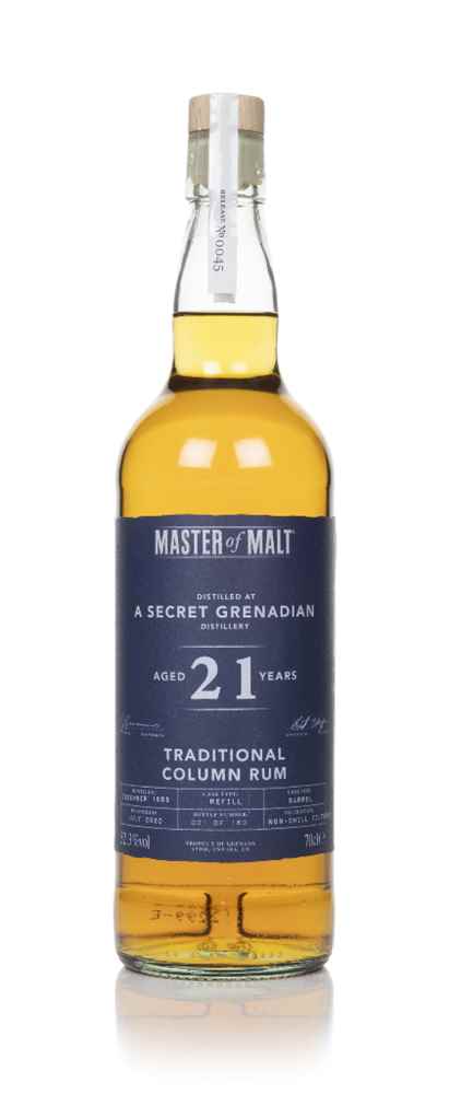 Secret Grenadian Distillery 21 Year Old 1998 (Private Label) | 700ML at CaskCartel.com