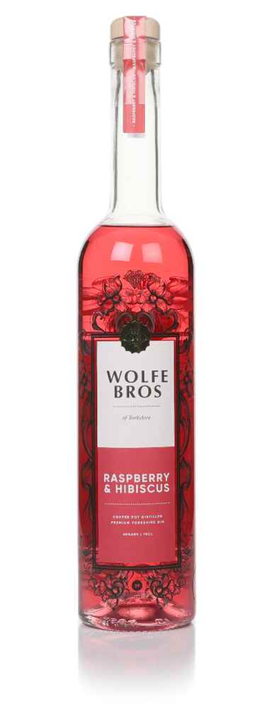 Wolfe Bros Raspberry & Hibiscus Gin | 700ML