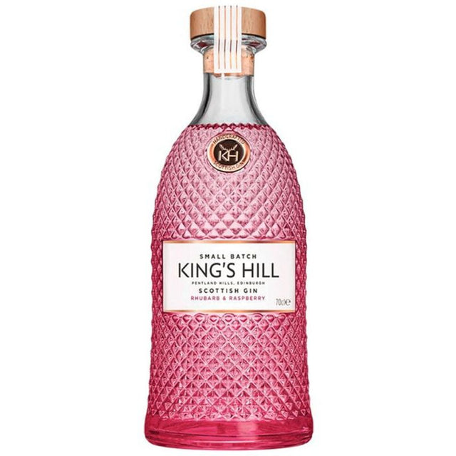King's Hill Rhubarb & Raspberry Gin | 700ML at CaskCartel.com