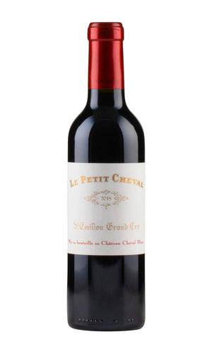 2018 | Chateau Cheval Blanc | Le Petit Cheval (Half Bottle) at CaskCartel.com