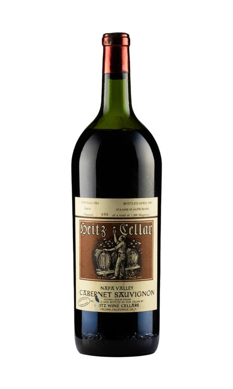 1981 | Heitz Wine Cellar | Martha's Vineyard Cabernet Sauvignon (Magnum) at CaskCartel.com