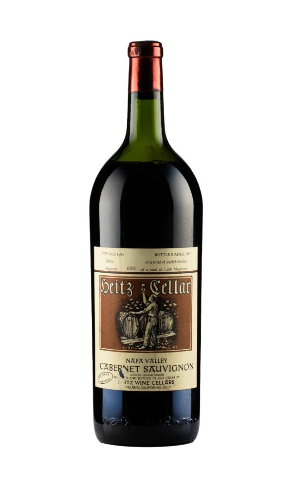 1981 | Heitz Wine Cellar | Martha's Vineyard Cabernet Sauvignon (Magnum) at CaskCartel.com