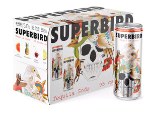 Superbird Tequila Soda Variety Pack Cocktail | 8x355ML at CaskCartel.com