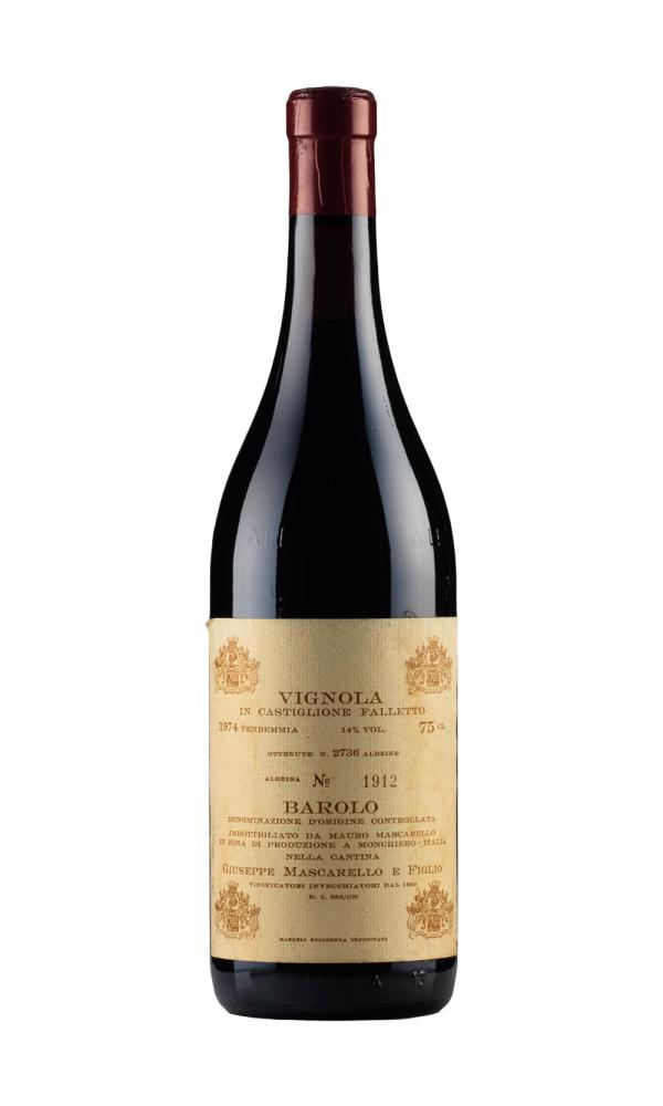 1974 | Giuseppe Mascarello e Figlio | Vignola at CaskCartel.com