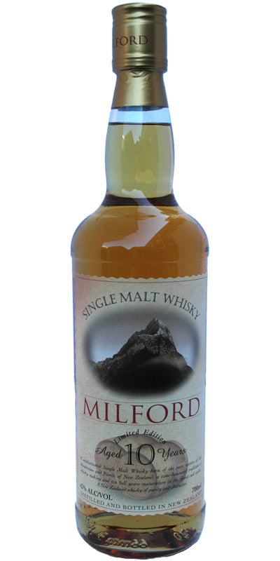 Milford Malt 10 Year Old Single Malt Whisky | 700ML at CaskCartel.com