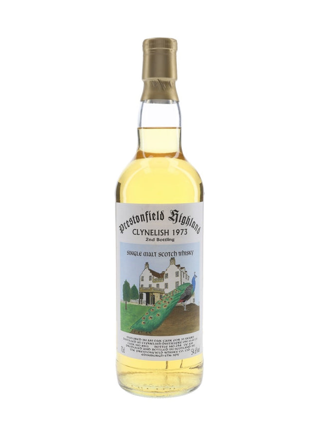 Clynelish 33 Year Old (Distilled 1973) Prestonfield Highland Scotch Whisky | 700ML at CaskCartel.com