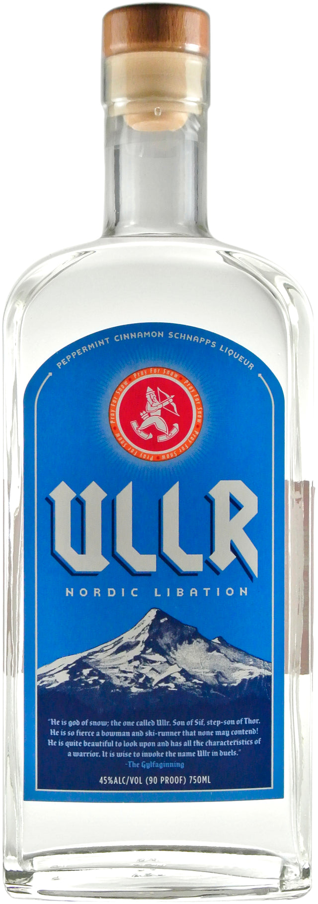 Ullr Nordic Libation Peppermint Cinnamon Schnapps Liqueur at CaskCartel.com