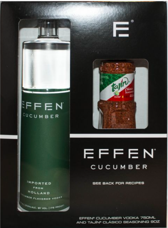 Effen Vodka Cucumber and Tajin Classico Seasoning | 750ML at CaskCartel.com