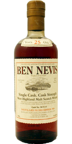 Ben Nevis 25 Year Old (D.1984, B.2010) Single Cask Scotch Whisky | 700ML at CaskCartel.com