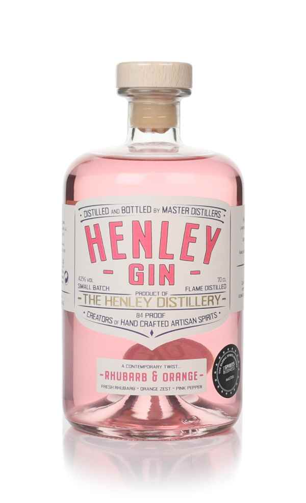 Henley Gin - Rhubarb & Orange | 700ML at CaskCartel.com