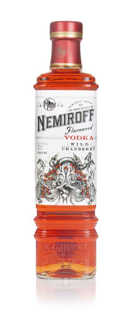Nemiroff Wild Cranberry Vodka - The Inked Collection | 700ML