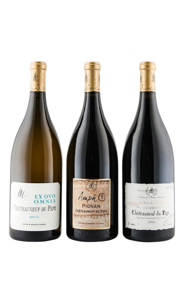 2017 | Saouma | Chateauneuf du Pape Bijoux Collection 3 x (Magnum) at CaskCartel.com