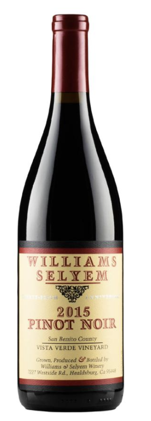 2015 | Williams Selyem | Vista Verde Vineyard Pinot Noir at CaskCartel.com
