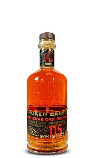 Broken Barrel Reserve Oak Series Peach Brandy Cask Finish (SUPREME) 2021 Whiskey at CaskCartel.com
