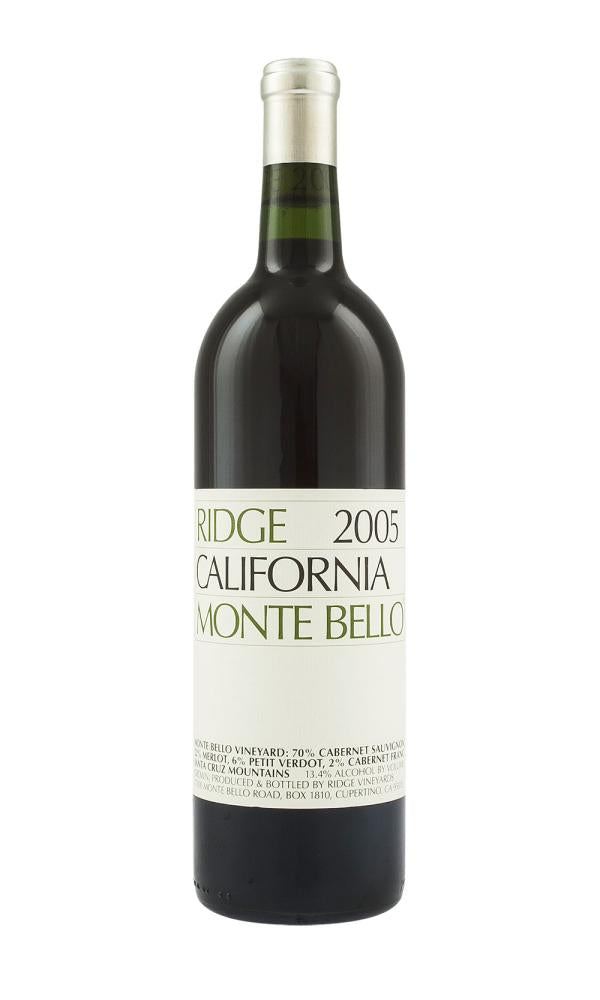 2005 | Ridge Vineyards | Monte Bello Cabernet Sauvignon at CaskCartel.com