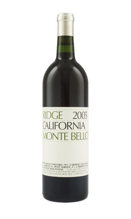 2005 | Ridge Vineyards | Monte Bello Cabernet Sauvignon at CaskCartel.com