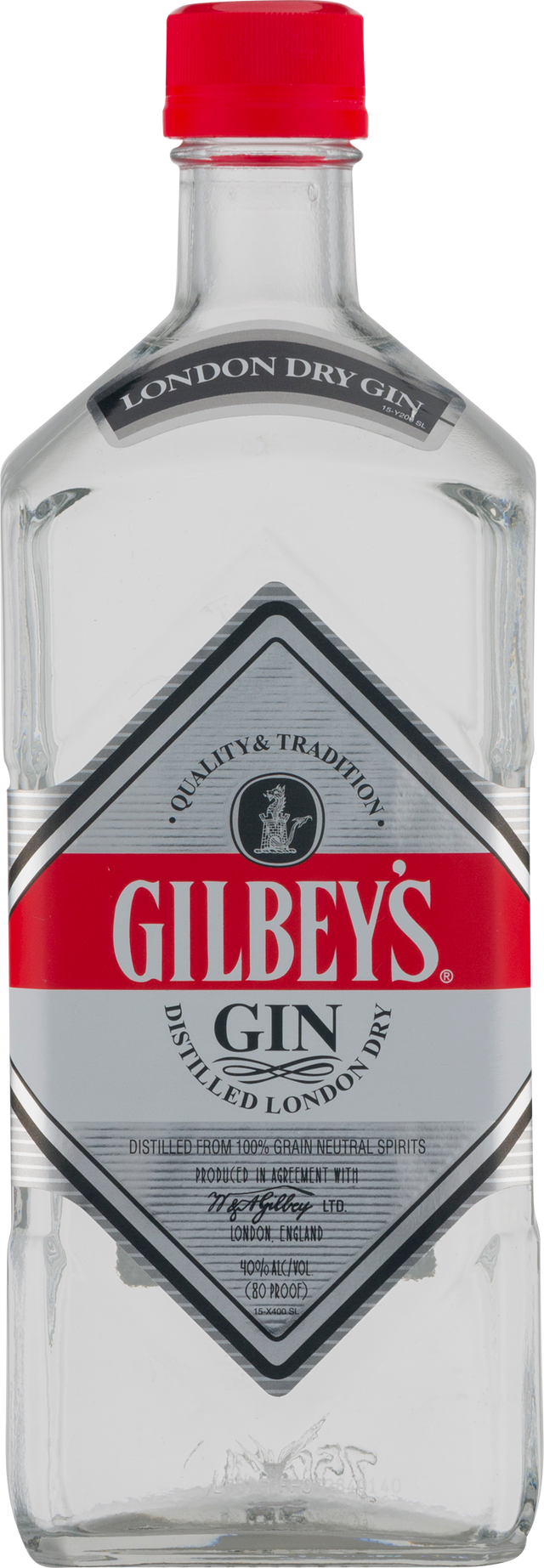 Gilbey's London Dry Plastic Gin - CaskCartel.com