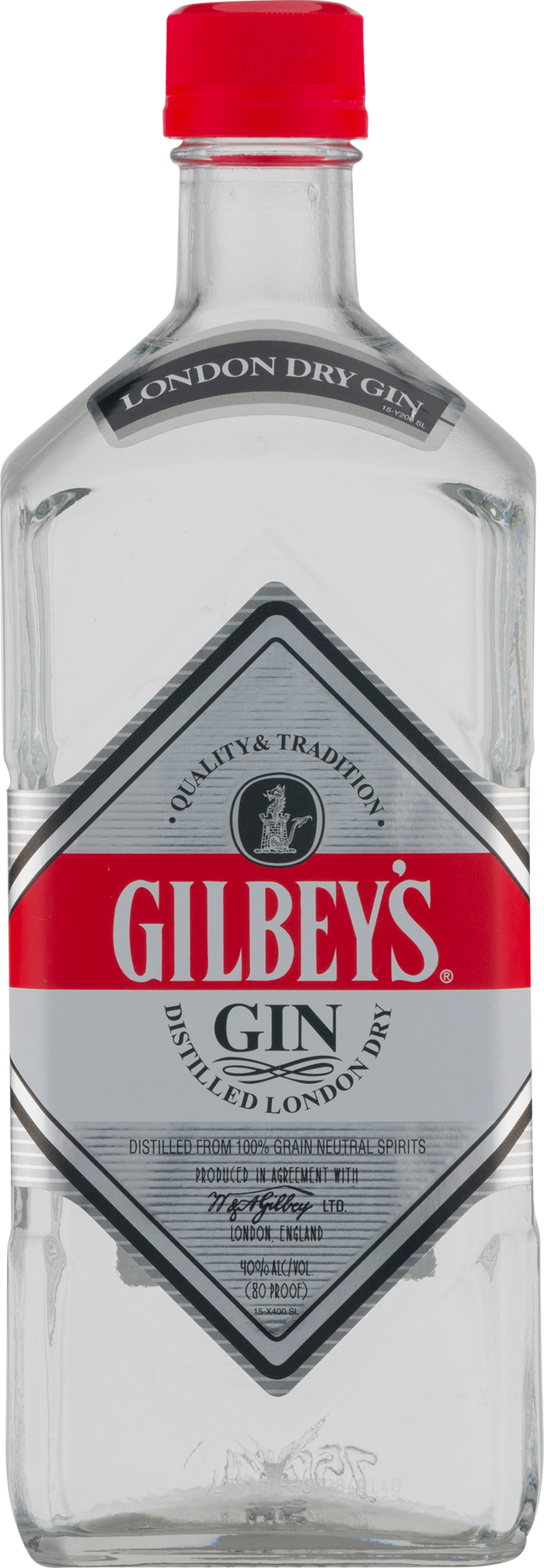 Gilbey's London Dry Plastic Gin