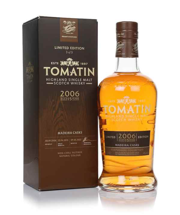 Tomatin 15 Year Old 2006 Madeira Cask - The Portuguese Collection | 700ML at CaskCartel.com