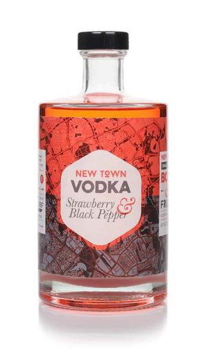 New Town Vodka - Strawberry & Black Pepper | 500ML at CaskCartel.com
