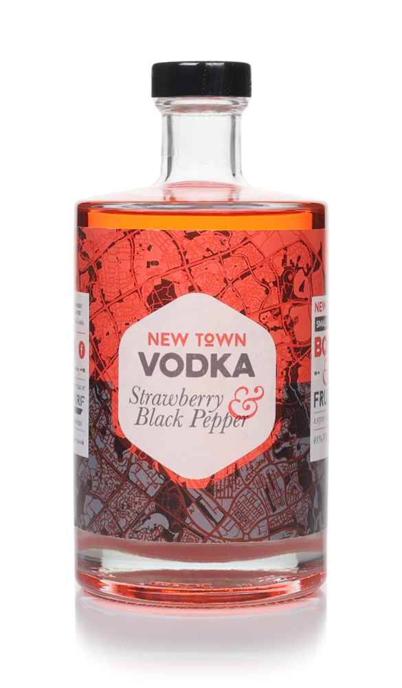 New Town Vodka - Strawberry & Black Pepper | 500ML
