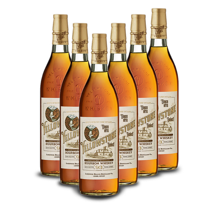 Yellowstone Select Bourbon (6) Bottle Bundle