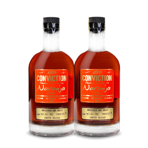 Conviction Naranja Straight Bourbon Whiskey | Limited Release (2) Bottle Bundle at CaskCartel.com