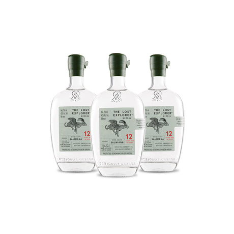 The Lost Explorer Salmiana Mezcal (3) Bottle Bundle at CaskCartel.com_1