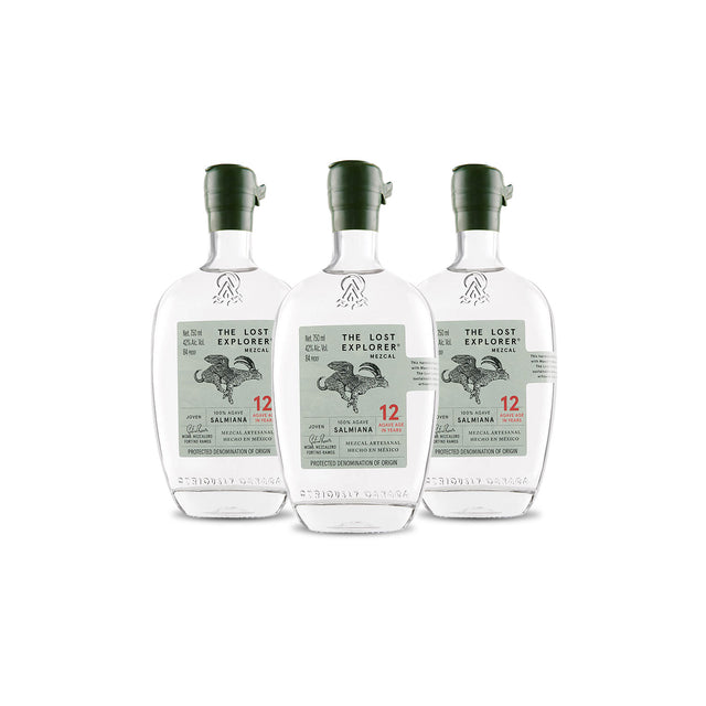 The Lost Explorer Salmiana Mezcal (3) Bottle Bundle at CaskCartel.com_1