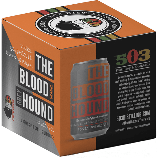 503 Distilling The Blood Orange Grey Hound Cocktail | 4*355ML