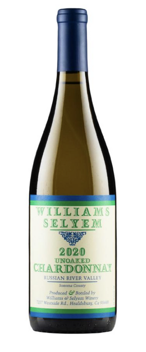  2020 | Williams Selyem | Unoaked Chardonnay at CaskCartel.com