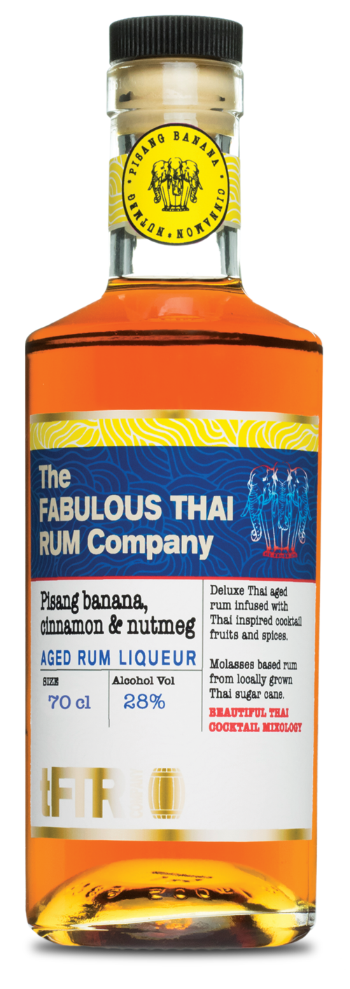 Fabulous Thai Rum | Pisang Banana Rum Liqueur | 700ML