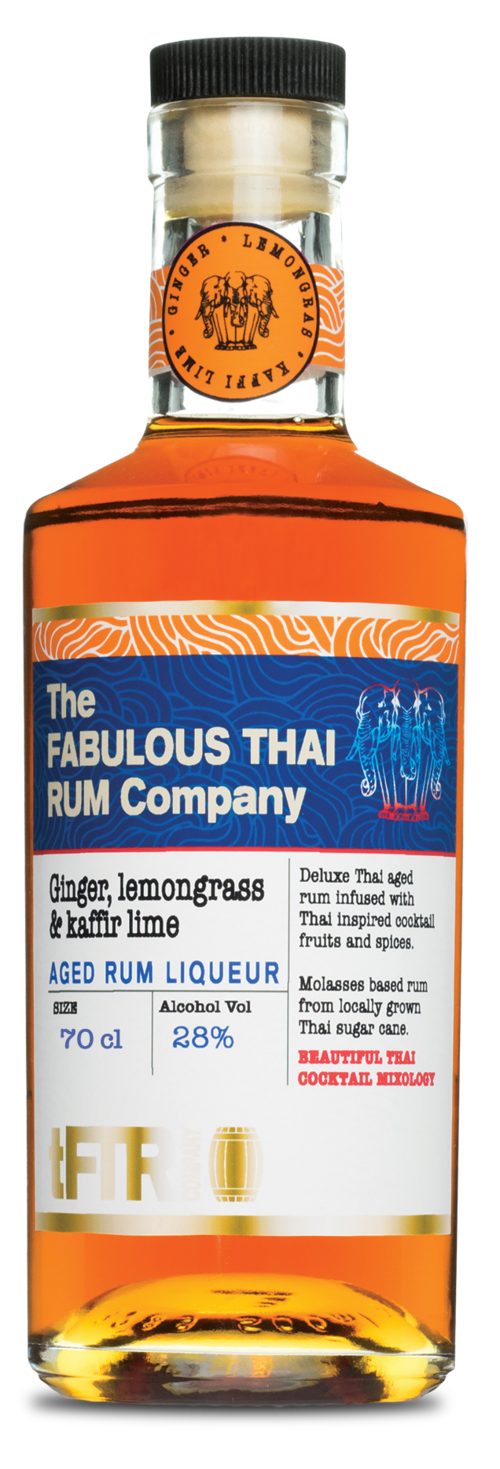 Fabulous Thai Rum | Ginger Rum Liqueur | 700ML
