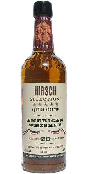Hirsch Selection Special Reserve 20 Year Old American Whiskey - CaskCartel.com