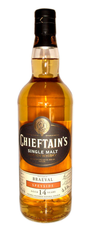 Braeval 14 Year Old (D.1996, B.2011) Chieftain’s Single Malt Scotch Whisky at CaskCartel.com