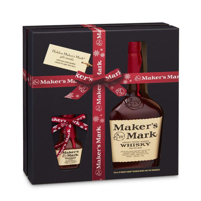 Maker's Mark Bourbon Whisky W/Ornament