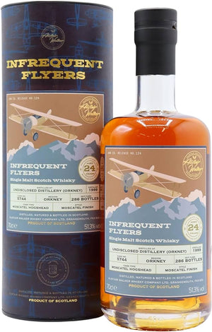 Undisclosed Orkney Infrequent Flyers Moscatel Finish 1999 24 Year Old Whisky | 700ML at CaskCartel.com