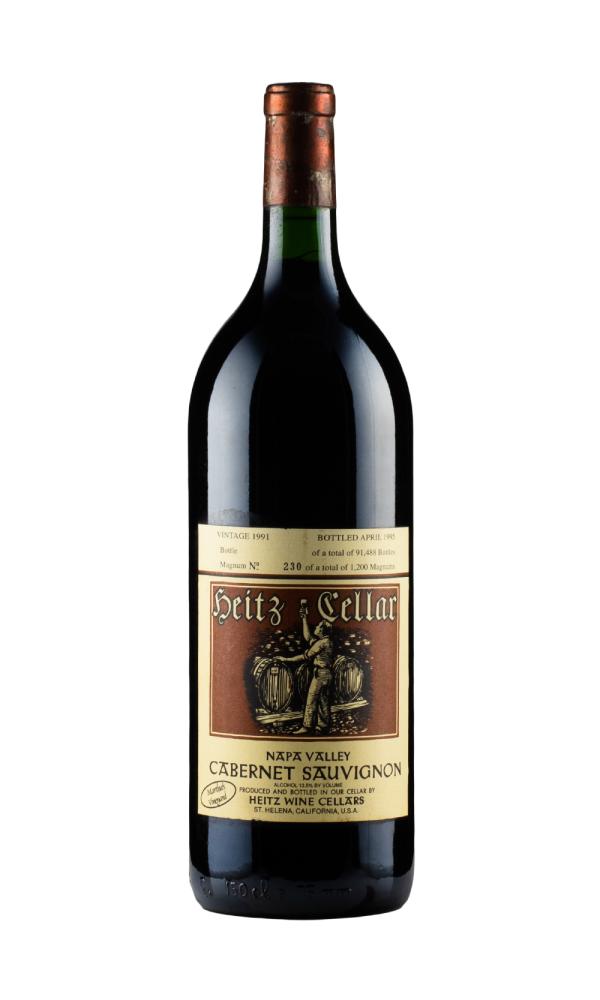 1991 | Heitz Wine Cellar | Martha's Vineyard Cabernet Sauvignon (Magnum) at CaskCartel.com