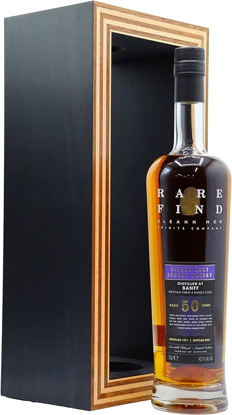 Banff Gleann Mor Rare Find Single Cask 1971 50 Year Old Whisky | 700ML at CaskCartel.com