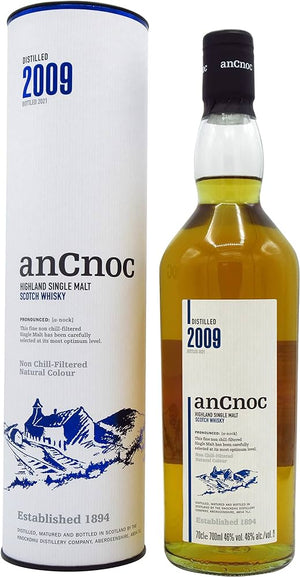 anCnoc Highland Single Malt 2009 12 Year Old Whisky | 700ML at CaskCartel.com