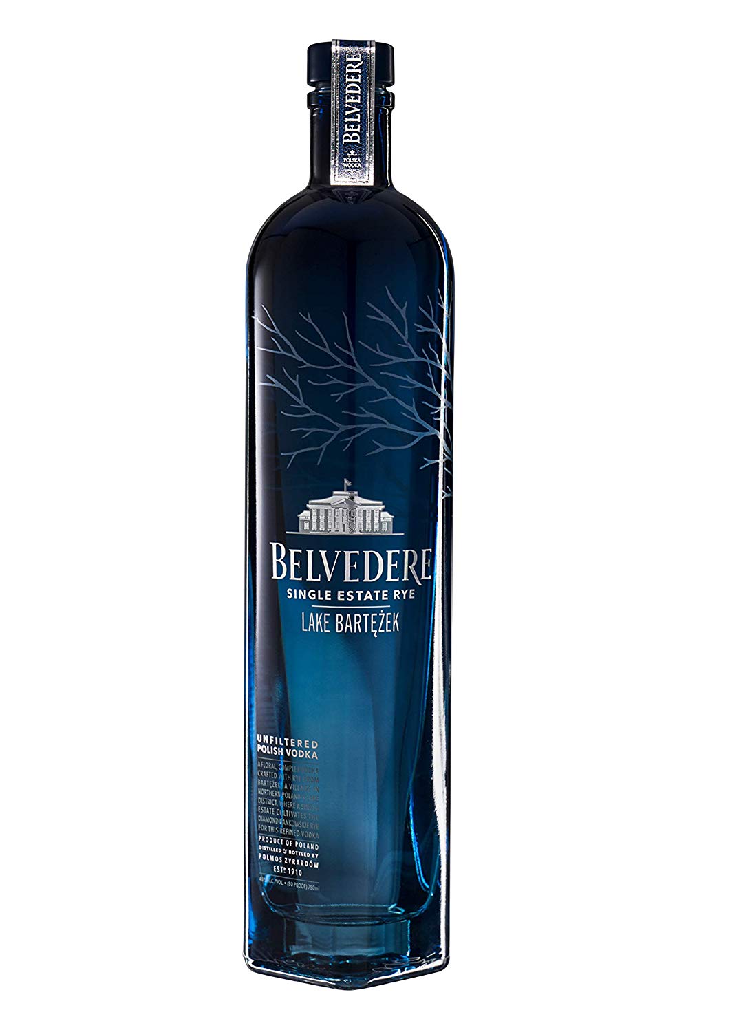 Belvedere Vodka, Unfiltered Polish, Lake - 750 ml
