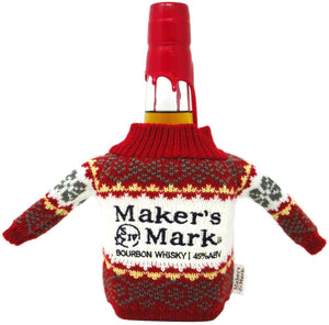 Maker's Mark Bourbon Whisky | With Knitted Jumper | Limited UK Edition