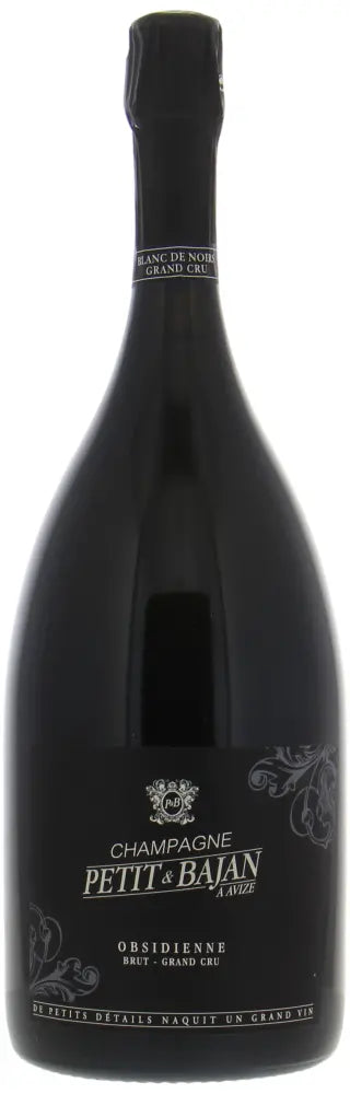 Champagne Petit & Bajan | Obsidienne Brut Blanc de Noirs Grand Cru (Magnum) - NV at CaskCartel.com