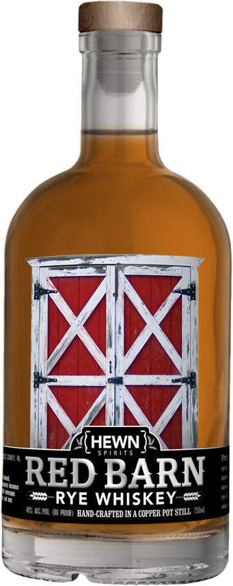 Hewn Spirits Red Barn Rye Whiskey