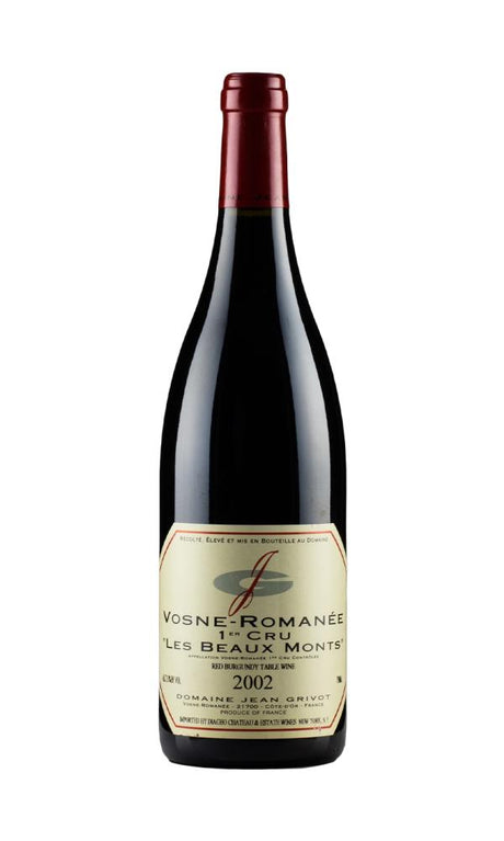 2002 | Domaine Jean Grivot | Vosne Romanee Les Beaux Monts at CaskCartel.com