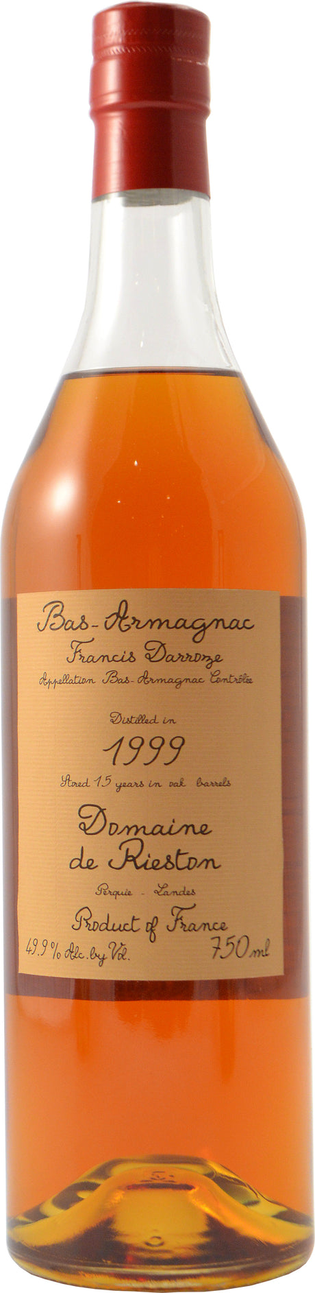 Darroze Domaine de Rieston 1999 Armagnac at CaskCartel.com