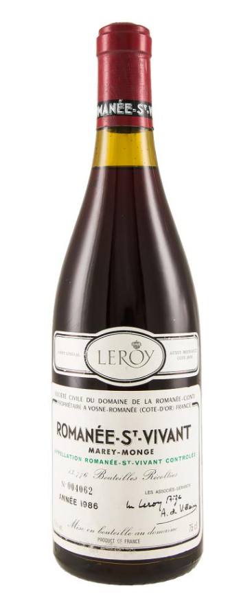 空瓶 ROMANEE ST VIVANT 1986 BUY] 1986 | Domaine de La Romanee Conti | Romanee St Vivant at